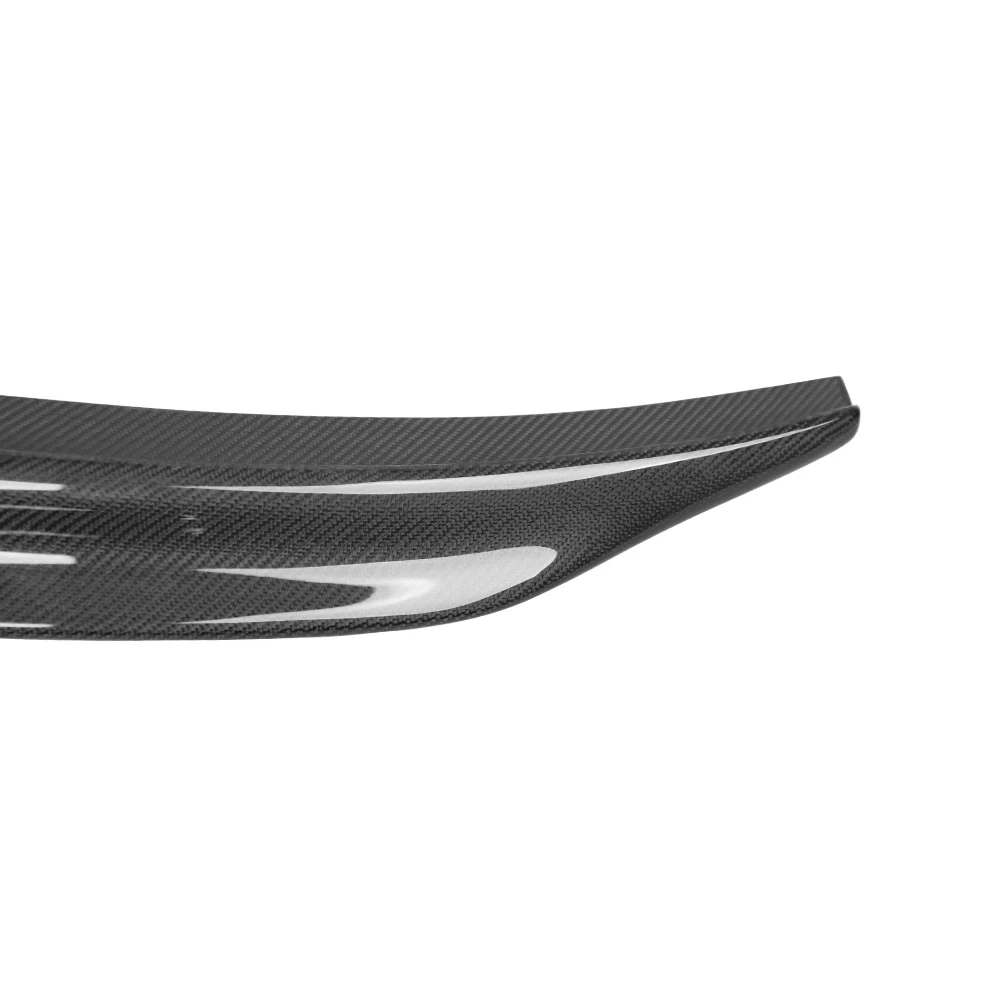 For AUDI A4 B8.5 Sedan Carbon fiber FRP glossy black Rear Spoiler Trunk Wing 2013-2016