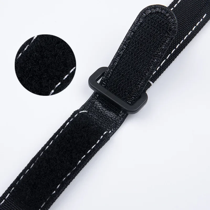 20mm Two Spring Bar Curved End Adjustable Nylon Fabric  Watch Band For Rolex Strap DAYTONA SUBMARINER diw Wristband