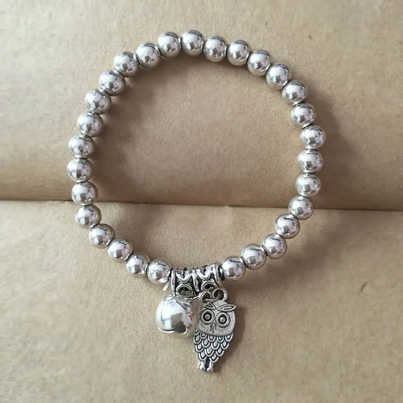 موضة الفضة مطلي سوار مُزين بالخرز الحيوانات سحر بوهو التبتية العرقية نمط الكفة أساور واسعة خمر مجوهرات النساء الهندية