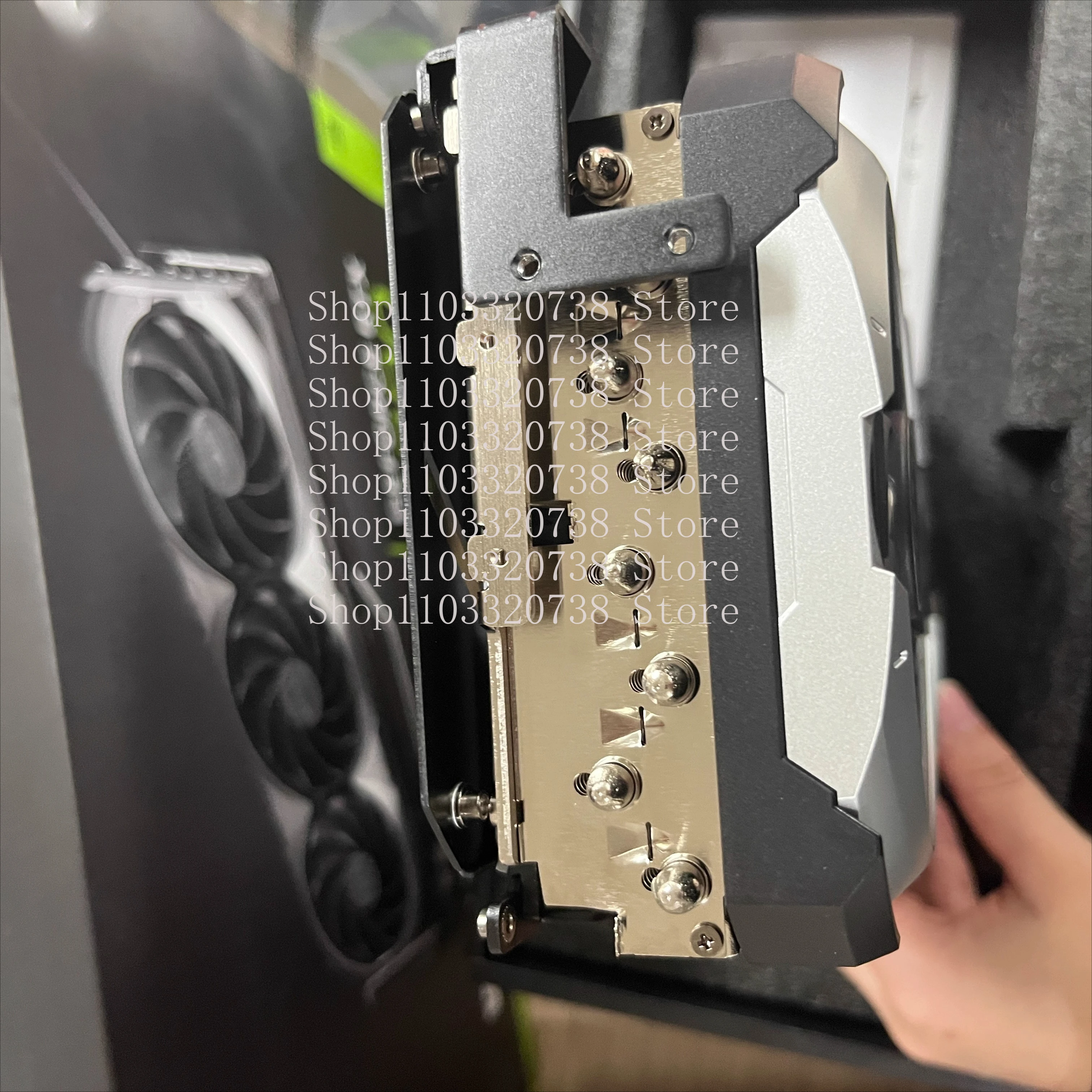 حافظة بطاقات الرسومات MSI RTX 4090 24G VENTUS 3X OC Wanshida مع صندوق ألوان وليس بطاقة الرسومات نفسه