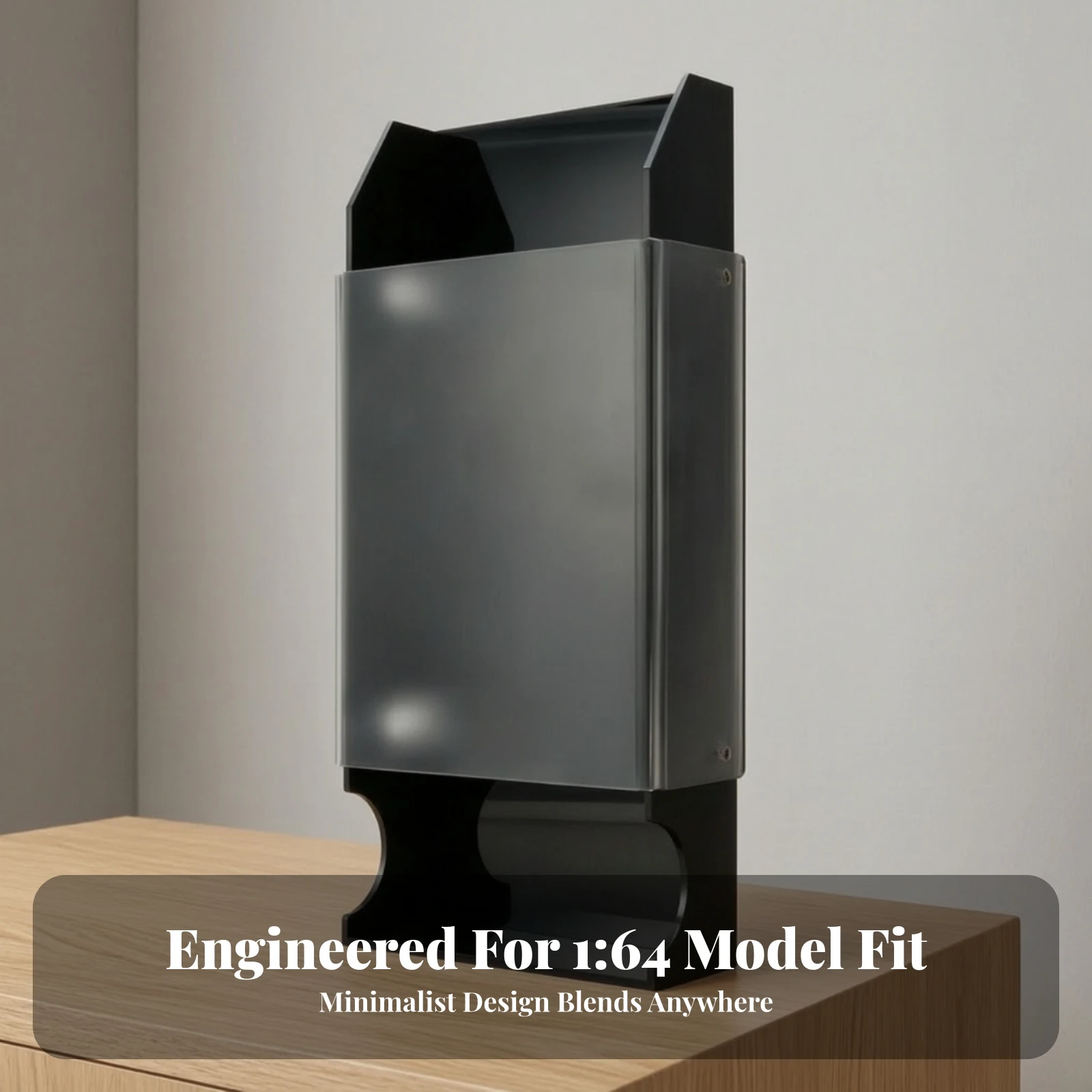 Model Car Display Rack Vertical Die-Cast Box Holder Car Display Rack Diecast Space-Saving for Collectors