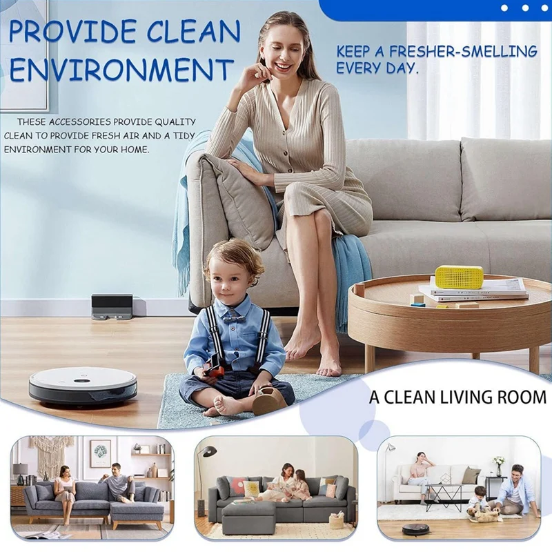 Y37A-For ECOVACS DEEBOT T30s / T30s Combo Robot Vacuum Cleaner Main Side Brush Hepa Filter Mop Cloth Dust Bags Parts