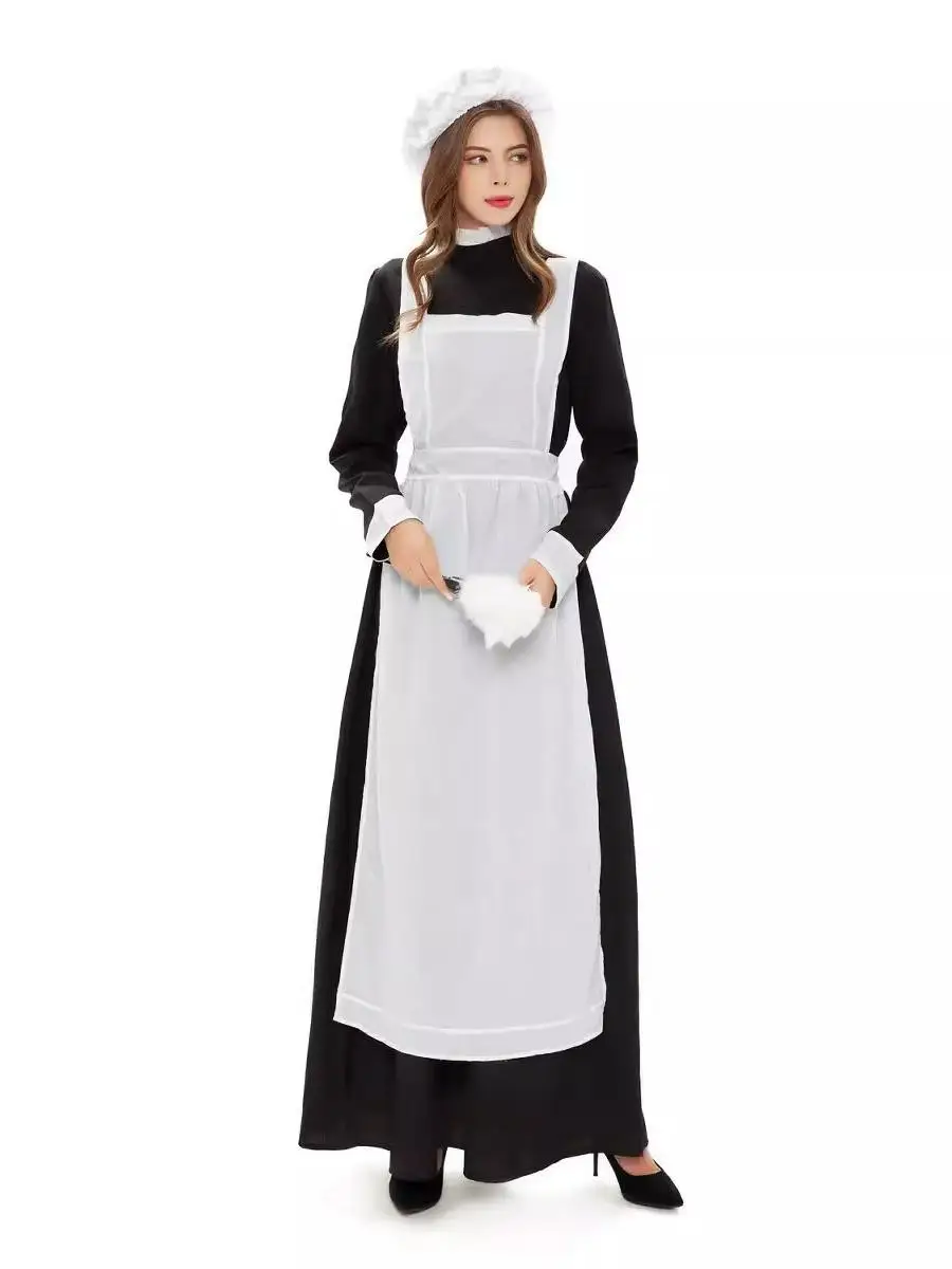 مجموعة أزياء الهالوين التأثيرية للصليب الأحمر الاسمي لمرحلة الأداء ملابس نسائية تقليدية عرقية بوليستر ربيع 2025 #4