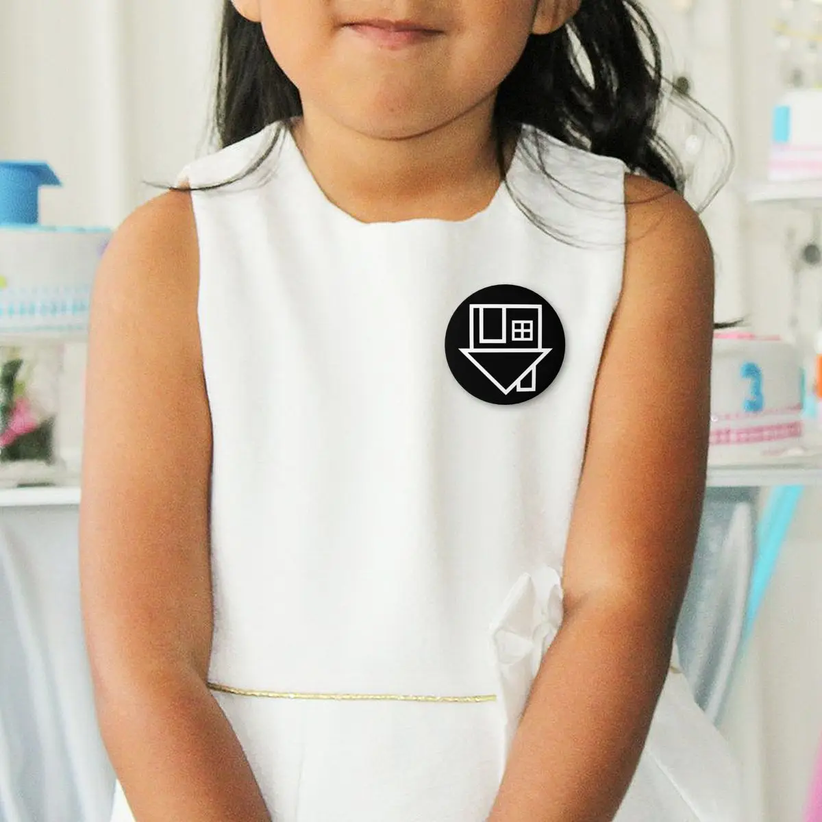 شعار منزل الجار أزرار دبوس الظهر للملابس ، شارات قابلة للتخصيص ، دبابيس ، دبوس دبوس #3