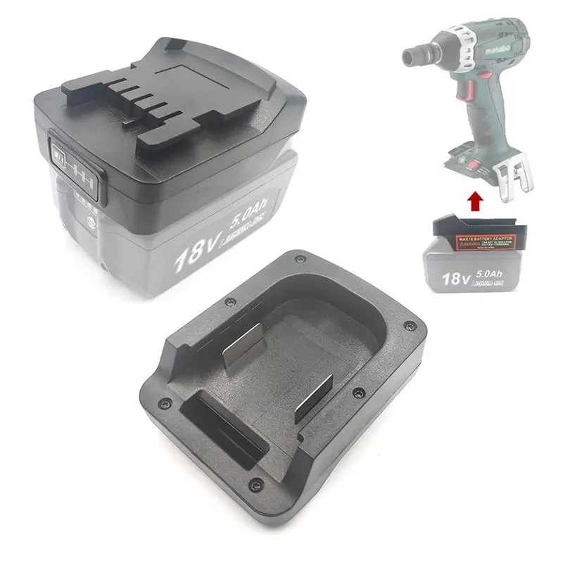 A88E-For 18V For Metabo 18V Battery Adapter Converter For Lithium- Batteries Power Tool Compatibility