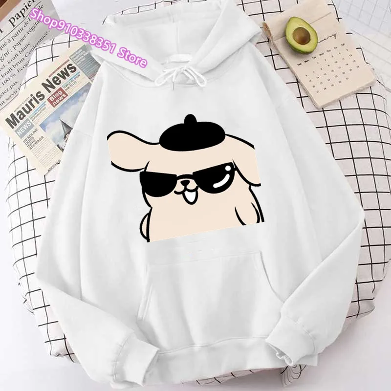 Kuromi Cinnamoroll Pochacco Felpa con cappuccio Y2k Abbigliamento Felpe da donna Felpa con cappuccio Manica lunga Donna Abbigliamento My Melody Felpe con cappuccio 2024