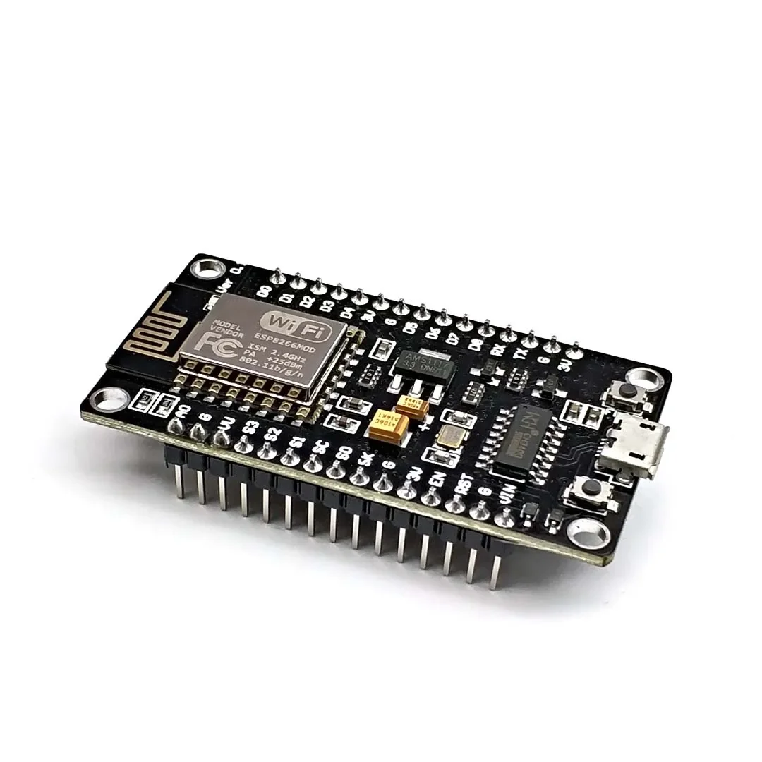 Módulo inalámbrico CH340 NodeMcu V3 V2 Lua WIFI Internet de las cosas, placa de desarrollo basada en ESP8266 ESP-12E con antena Pcb