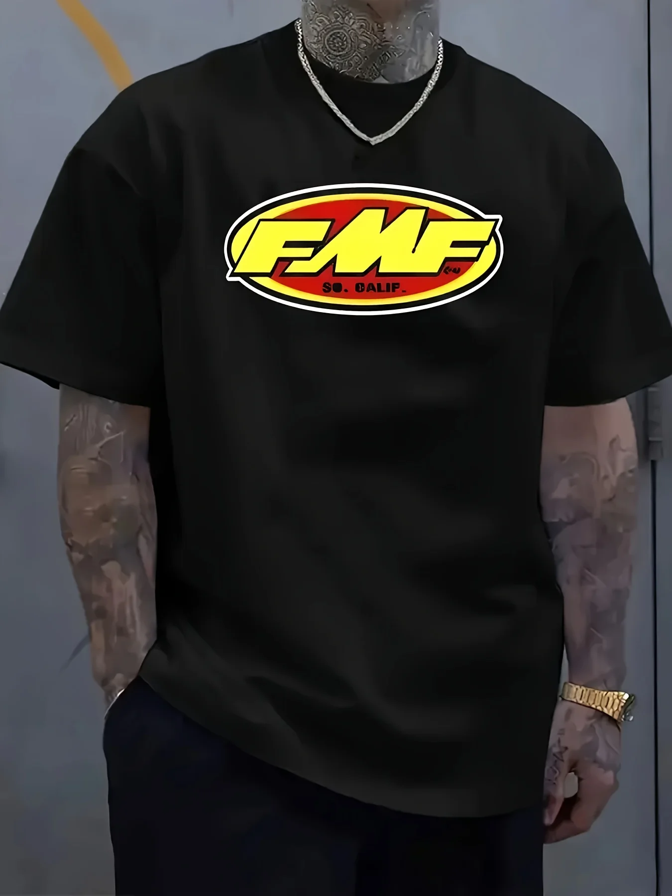 

Men's Casual Round Neck Short-Sleeved T-Shirt