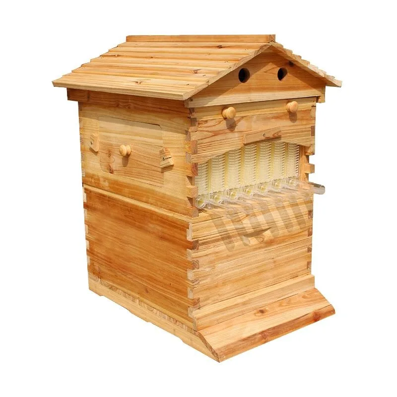 Automatic beehive artesian flow bee box nest drying multi-layer beekeeping full set of double-layer high box bee tools