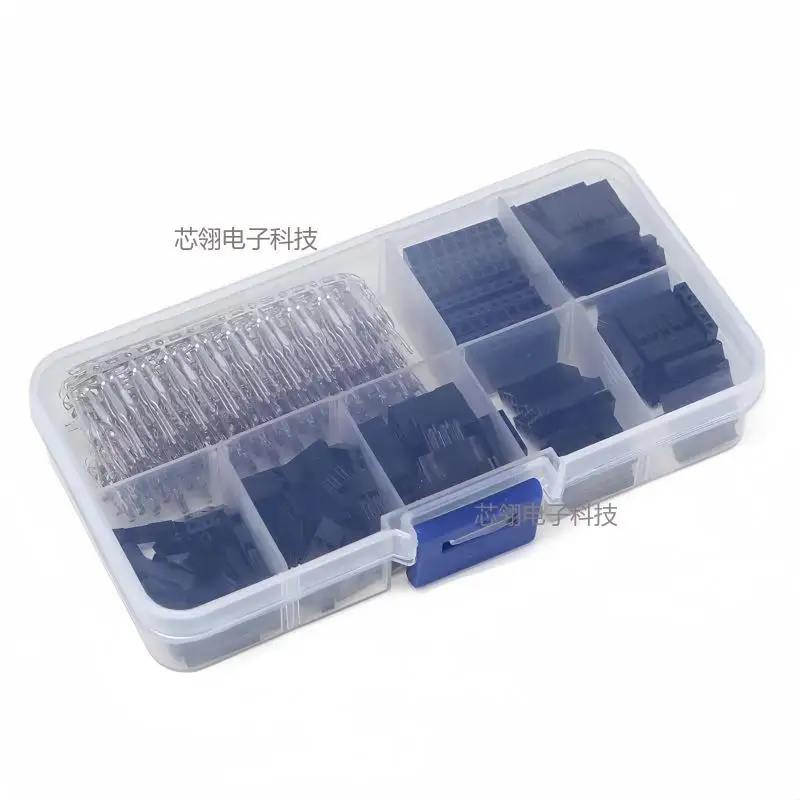 2.54MM DuPont Wire Jumper Connector, Plastic Shell Connector Housing with Terminals 310PCS/Box