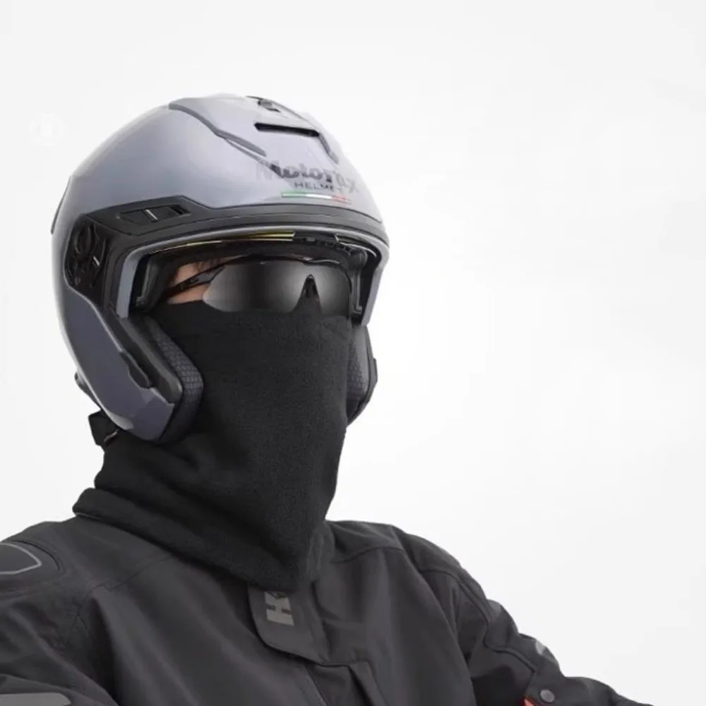 Nuovo set di sciarpe per cappelli in pile polare scaldacollo caldo antivento berretto a prova di freddo autunno e inverno