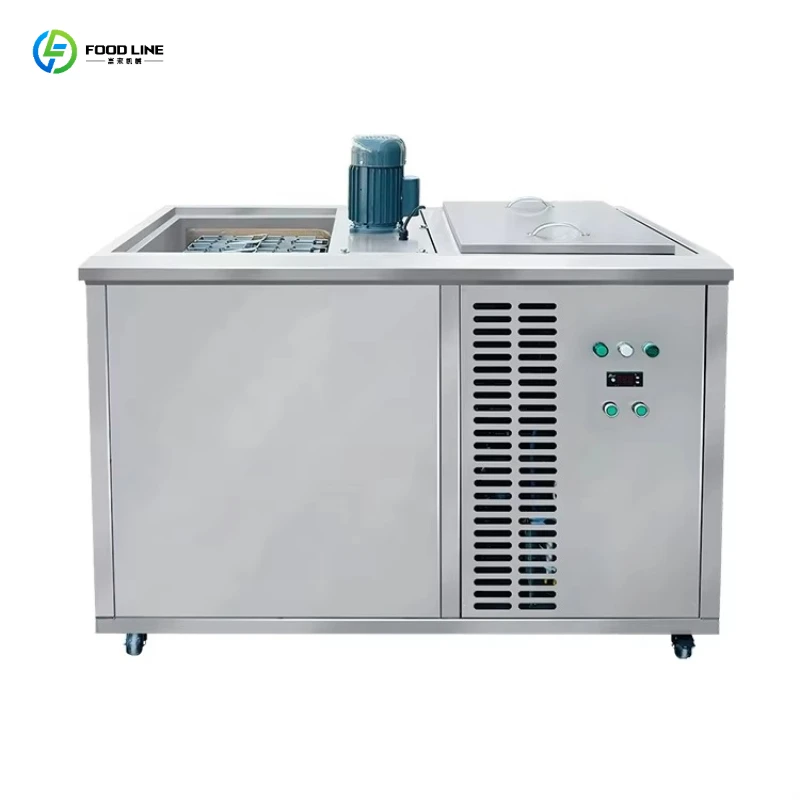 Energy Saving Block Ice Making Machine 0.3-10T/Day, Automatic Commercial Ice Maker for Beverage Processing Plant