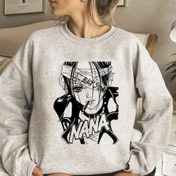 Nana Anime hoodies women sweat y2k gothic Hood women long sleeve top sweater