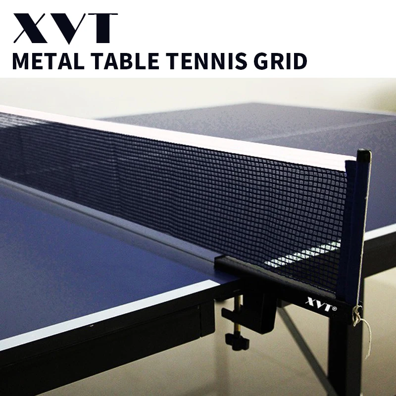 Hohe Qualität XVT Professionelle Metall Tischtennis Tisch Net & Post / Ping pong Tisch Post & netto tischtennis grid