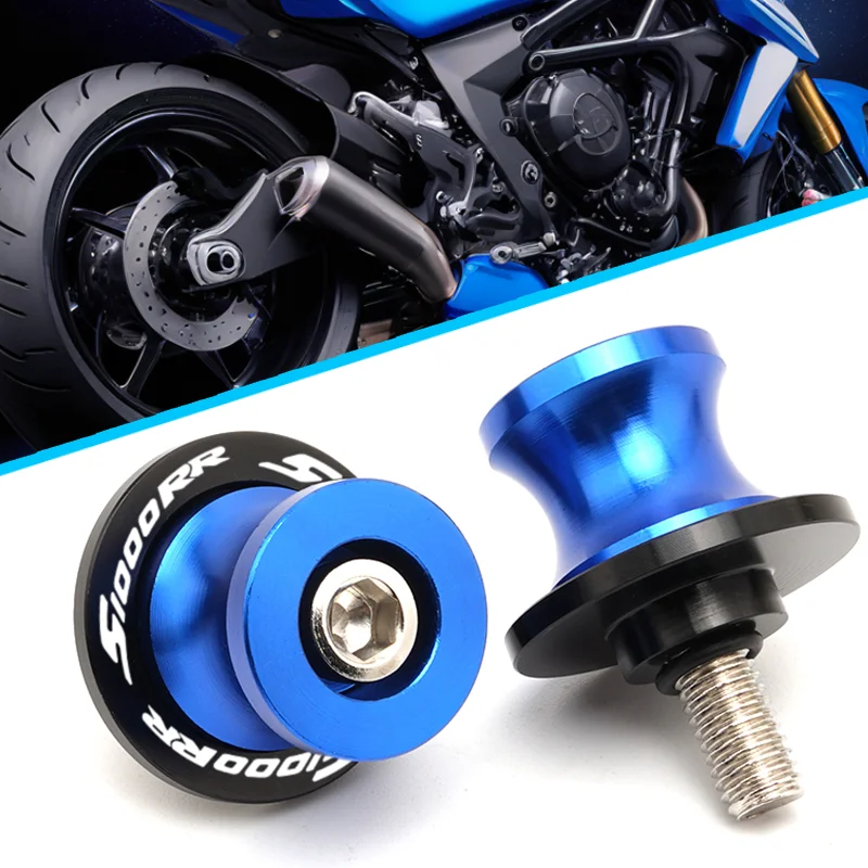 

For BMW S1000R S1000RR 2009-2022 2023 Motorcycle 8MM Swing Arm Stand Screw Swingarm Spools Slider Accessories S1000 S 1000 R RR