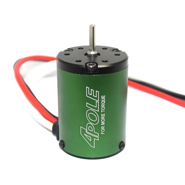 

Royi Store 1406 4-Pole Brushless DC Motor High Torque Waterproof RC Model Powerful Sensorless Motor