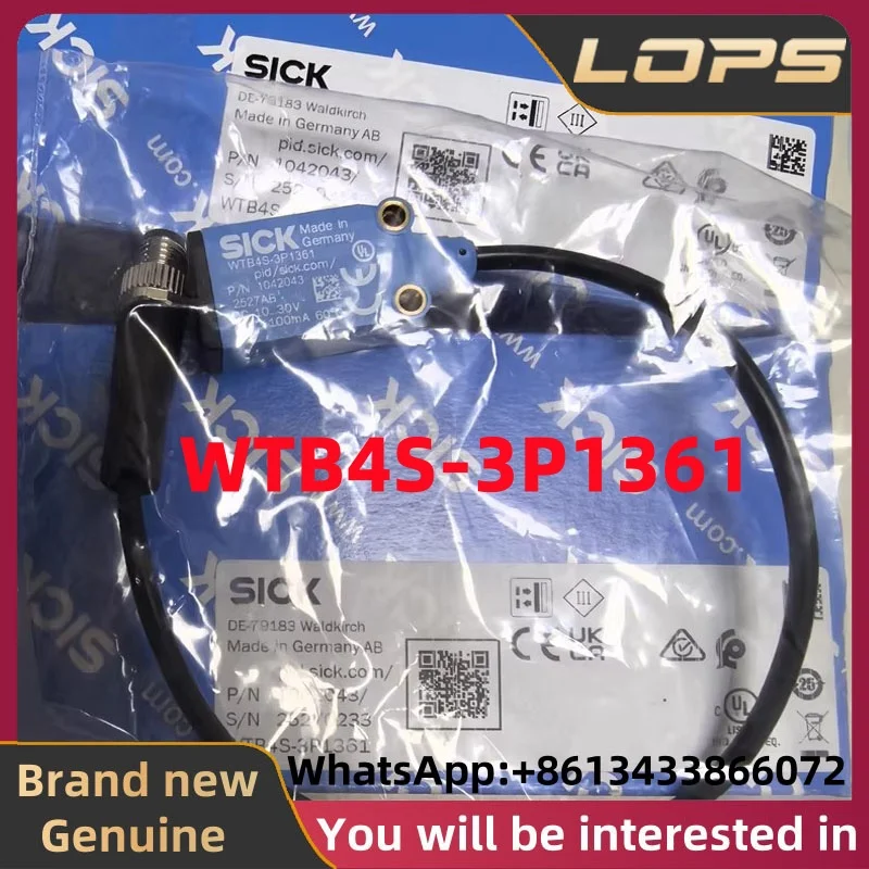 

WTB4S-3P1361 Brand new original SICK Photoelectric switch sensor, large quantity in stock, welcome to consult