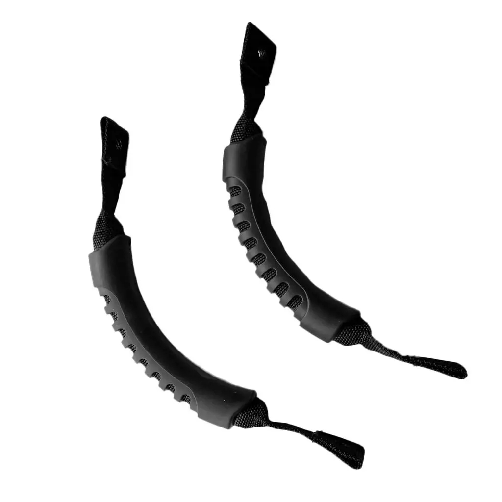 Kayak Parts Rubber Carry Handle Contour Grip Boat Grab Handle Kayaking Accessories for Fishing Kayak Canoe and Semi Rigid Boat