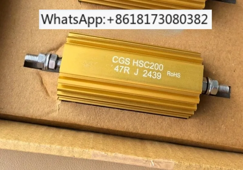 

Высокомощный алюминиевый резистор HSC20047RJ 200 Вт для промышленных цепей