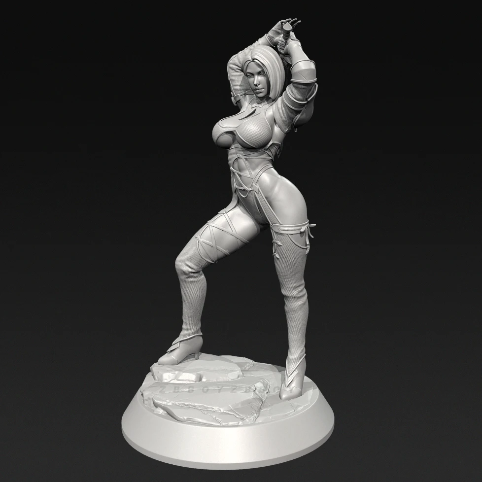 The height of man 38mm 50mm 75mm Resin model figure beauty colorless and self-assembled TD-7517 /3D