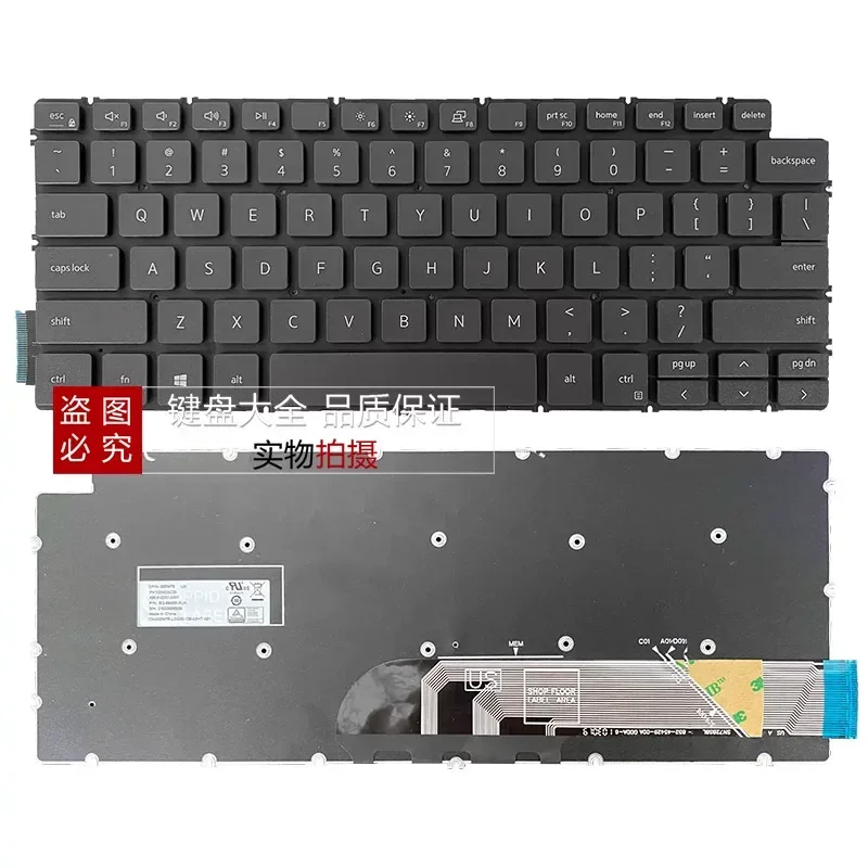 Keyboard for Dell Latitude 3301 3410 E3301 P114G P120G P113G P115G Laptop Replacement US English Layout