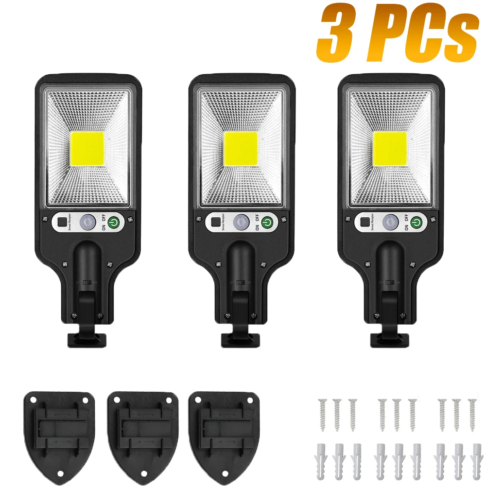NONE Solar LED Wall Light Black 7