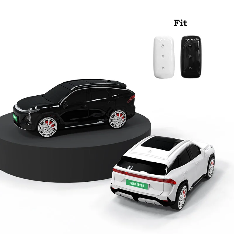 Autostyling für Geely EX5 EM-i Starray EM-i Galaxy L6 L7 E8 M9 Fernbedienung Smart Car Schlüsselhülle Schlüsselanhänger Zubehör – Detail 3