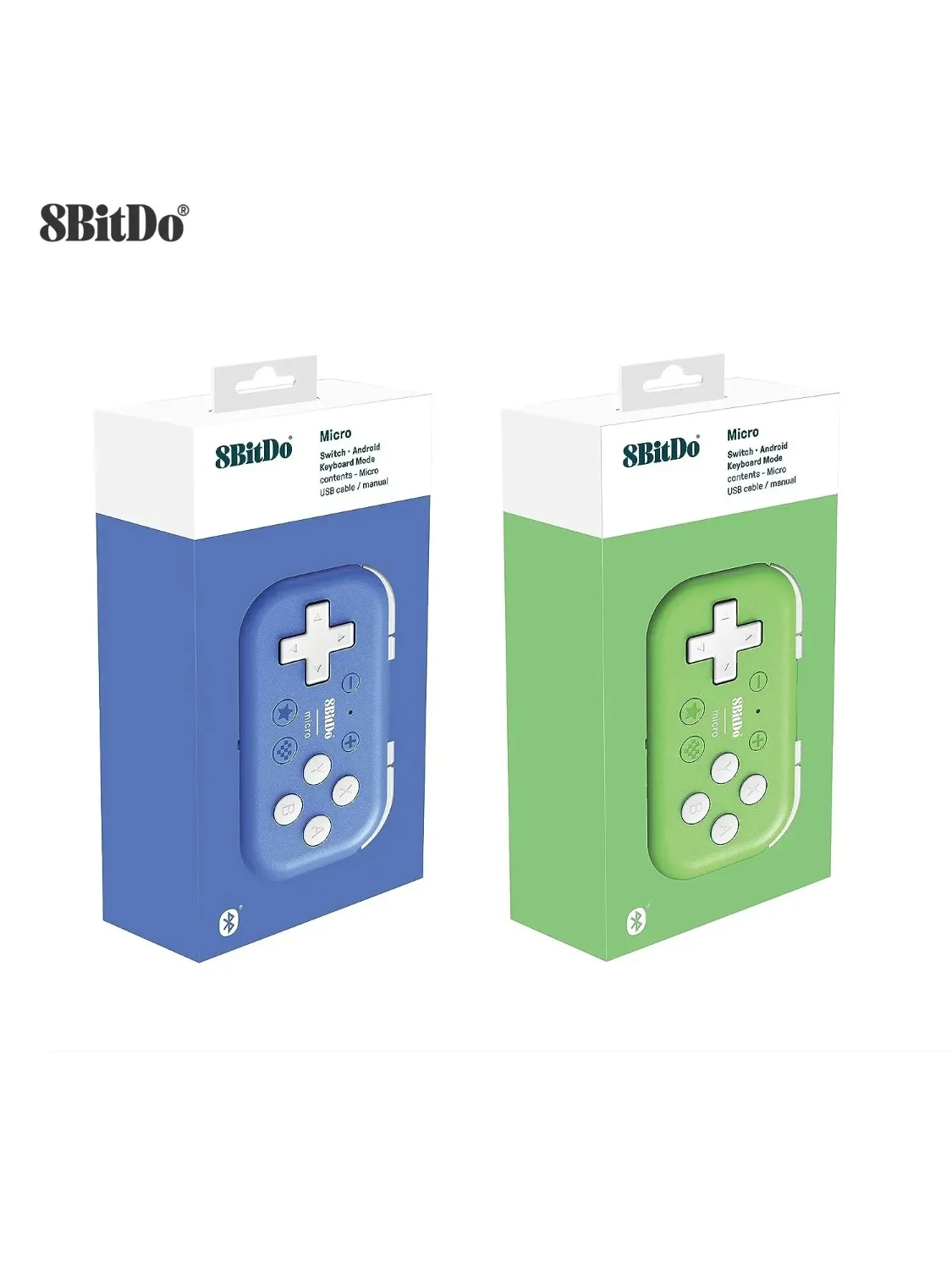 Kontroler gier 8Bitdo Micro Mini, kieszonkowy gamepad z obsługą trybu klawiatury dla Nintendo Switch, Android, Raspberry Pi — zdjęcie produktu 7