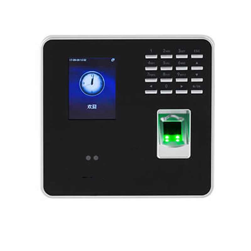 

3969 2.8inch TFT Color Screen Face and Fingerprint Time Attendance Clock Machine With Door Access Control Interface