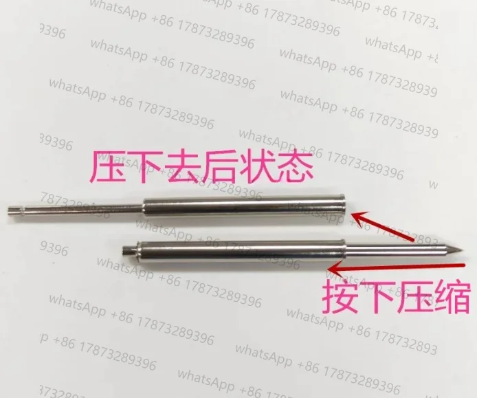 20PiecesGP-1SL Positioning Needle 3.2 * 50 Extended Elastic Column 3.2 Elastic Needle 50mm Spring Needle 3.2 Copper  Positioning