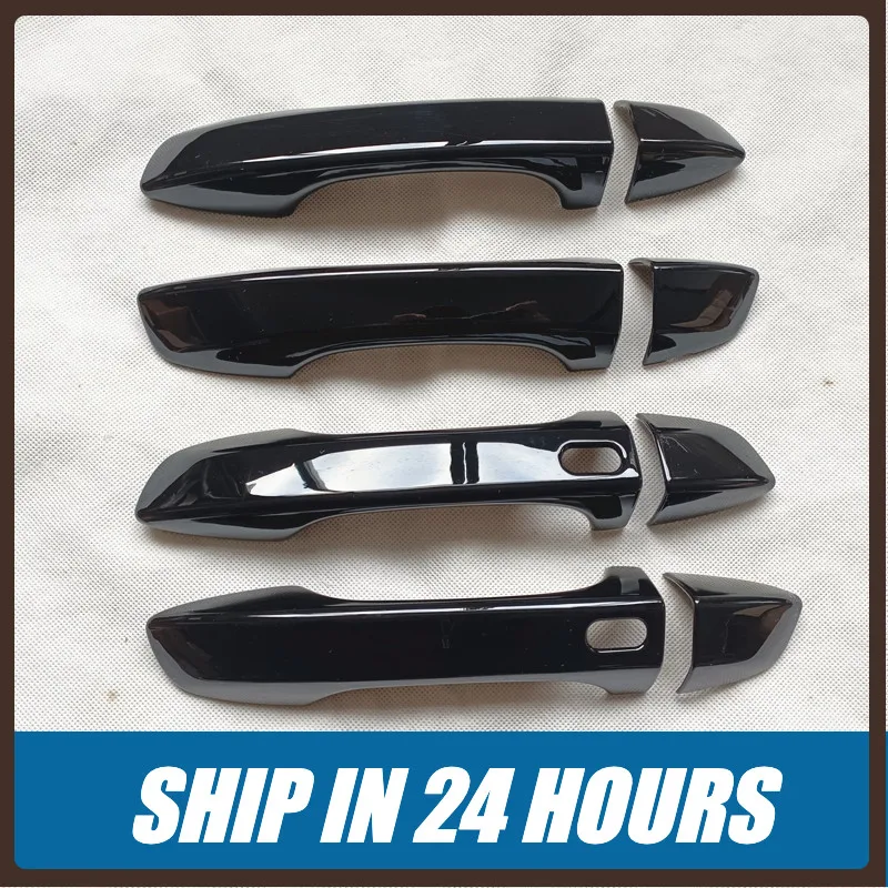 New1 Door Handle Trim for Volkswagen Tiguan MK2 2017-2023 Plastic Inner Door Handle Cover Automotive Interior Accessories Line