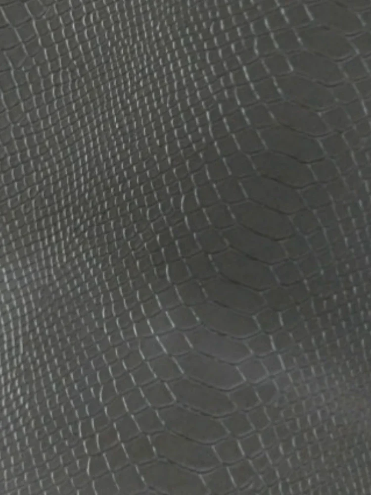 

Матовая бразильская кожаная ткань из ПВХ со змеиным узором для одежды своими руками, сумки, обуви, модная ткань по метрам, материал оптом