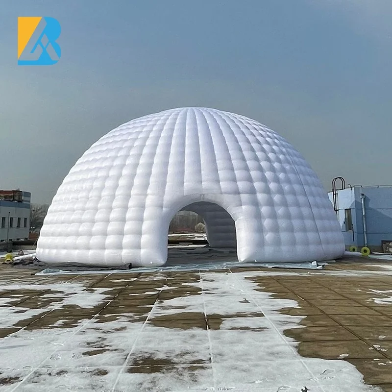 Business Inflatables Professional White Inflatable Rave Tent for Party Tent Rentals Toys