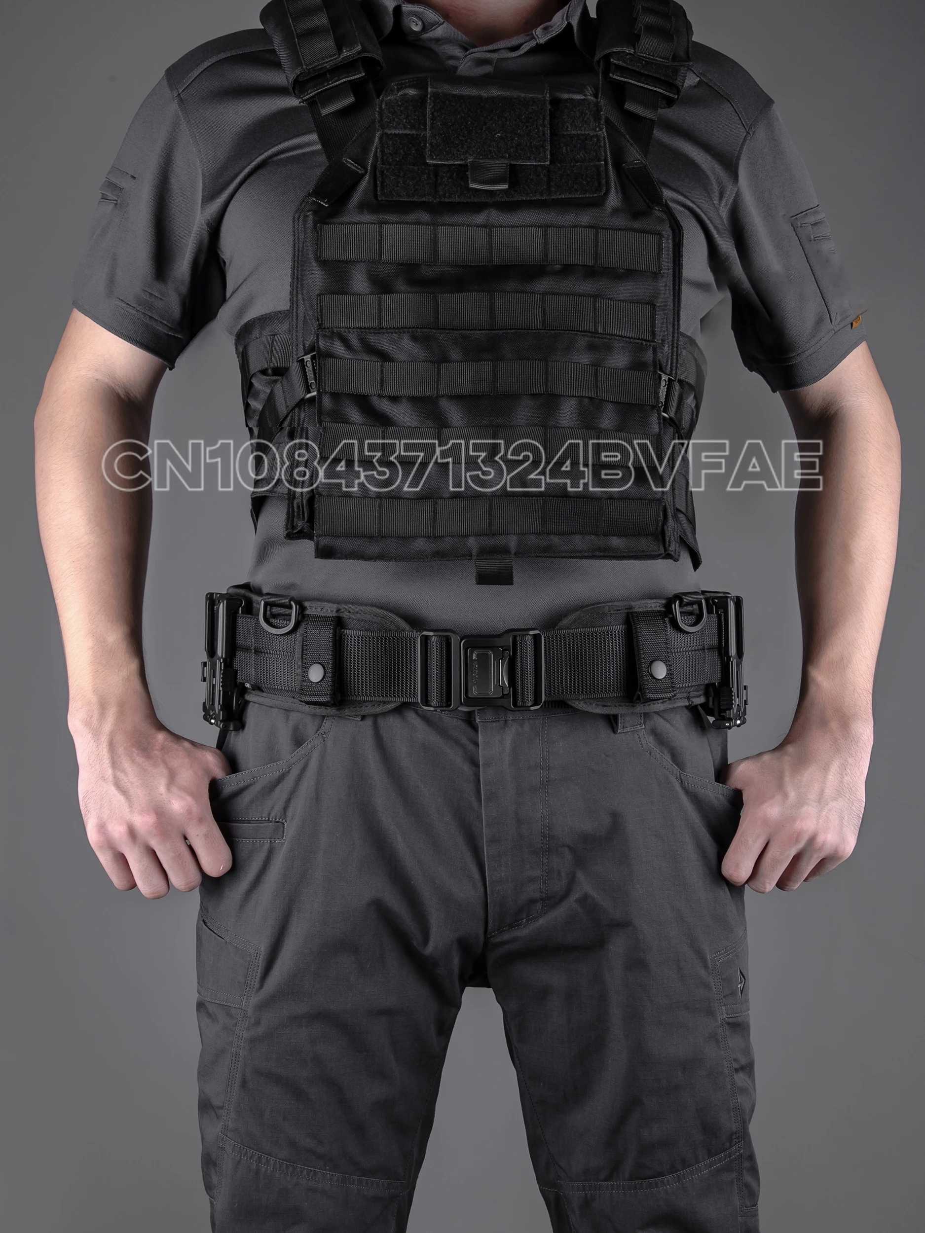 Applicable to Naride Tactical Waistband Multi functional Duty Combination Army Fans Mounted MOLLE System Kit