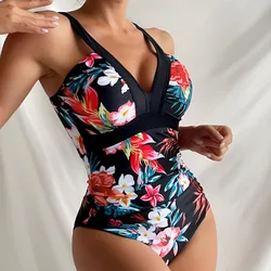 Summer Sexy 2024 One Piece Swimsuits Closed Female Swimwear Push Up Body Women's Swimming Wear Bathing Suit Beach Pool Bather