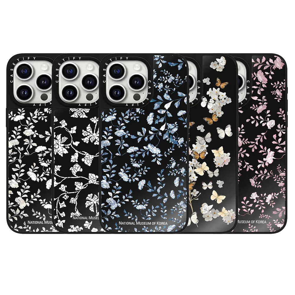

CASETiFY Co-brand Meri Meri Retro Floral Print Series Case for iPhone 16 17 15 14 13 Pro Max Air Plus Magnetic Protect Cover