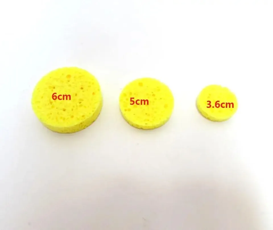 20pcs Silicone Diaphragm Medical Import Sponge Electrode Pads Parts for Tens Musle Stimulator DIA 3.6cm 5cm 6cm 6x9cm FAST Ship