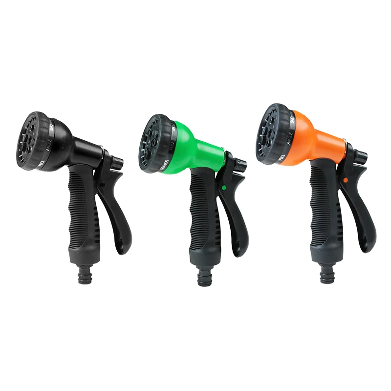 Household Spray Lawn Water Gun Watering Multifunction Car Wash High Pressure Durable Hand-Held Tools Hose Sprinkle Nozzle Garden