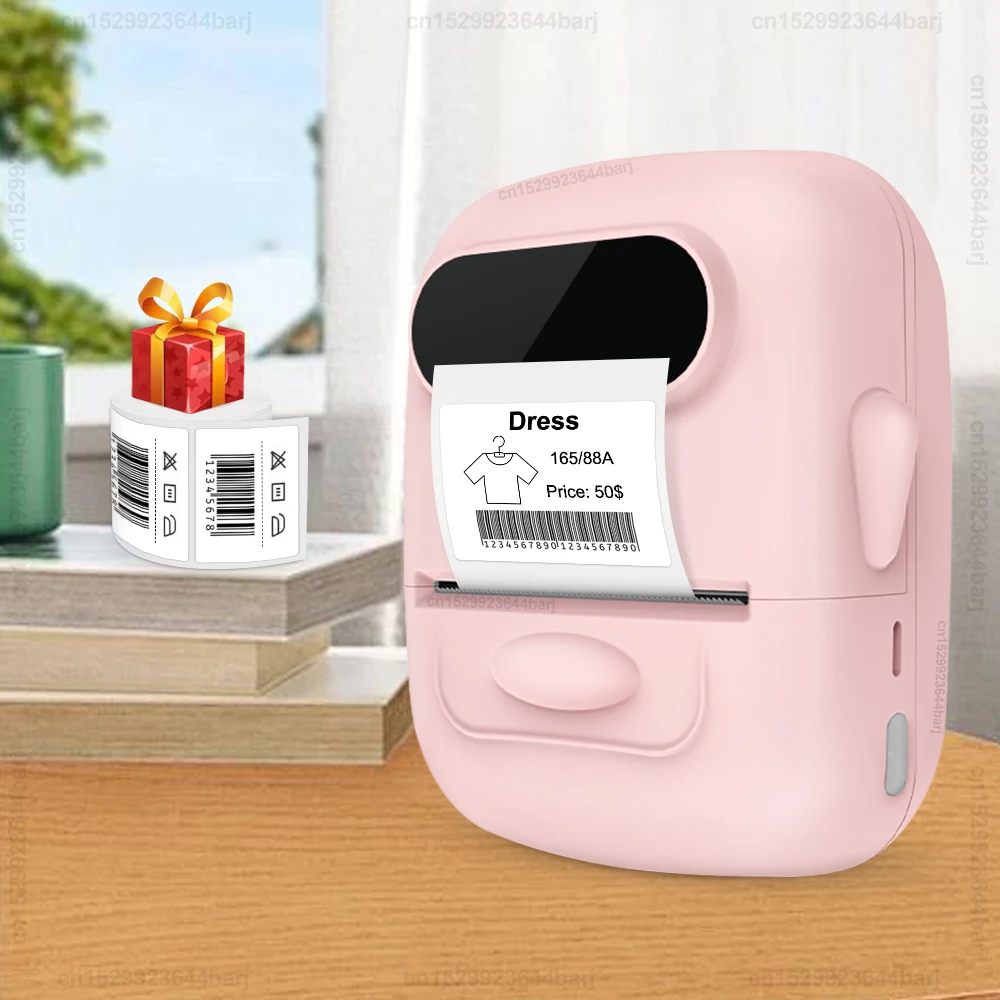 P50 Thermal Label Printer Similar as Marklife P50 E210 M110 Labeling Machine Wireless Bluetooth Label Maker or 1PK Label Sticker