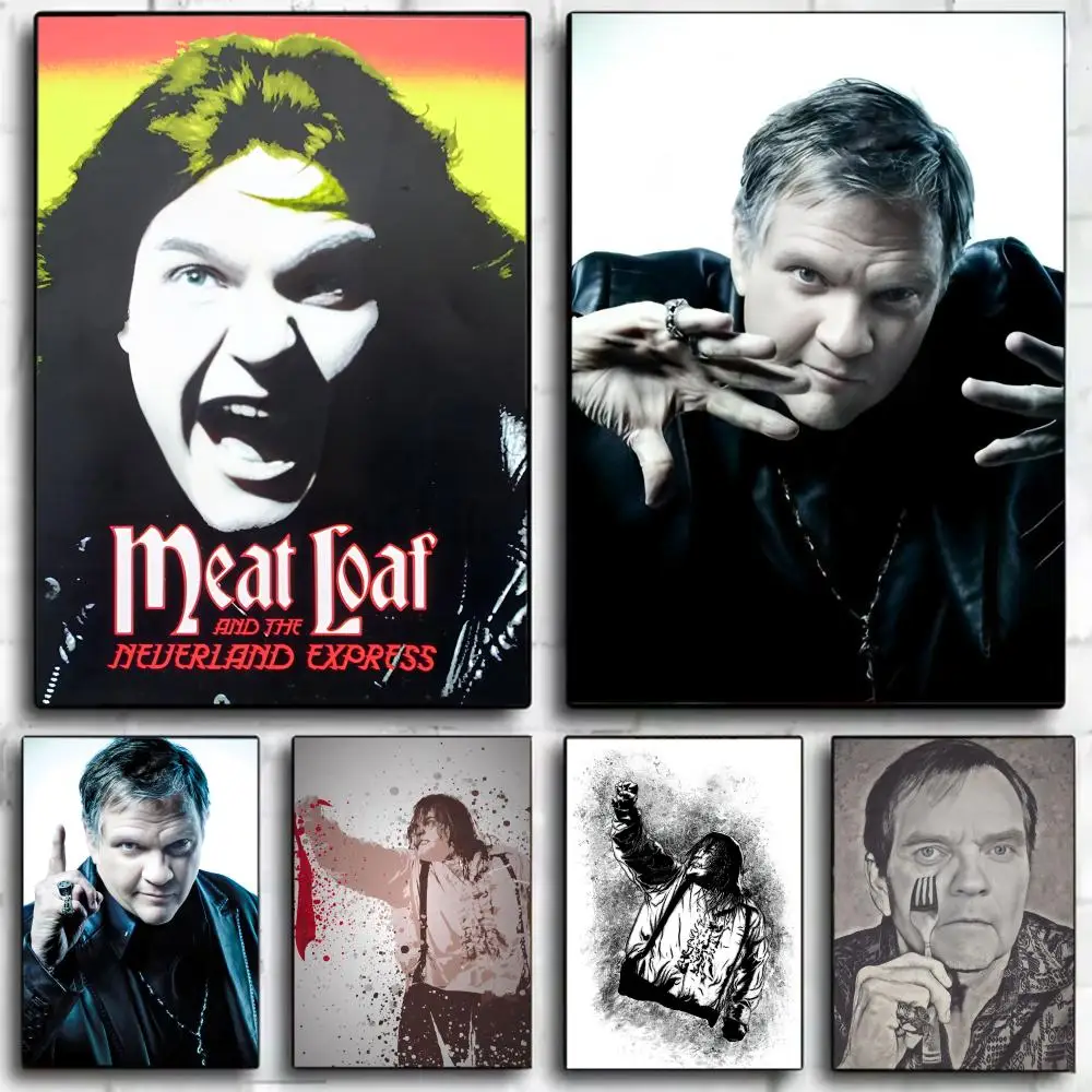 Rock Opera M-Meat L-Loaf Musik Sänger Latein Poster Wandkunstdruck Poster Dekoratives Wandbild Heimdekoration Geschenk Ungerahmt