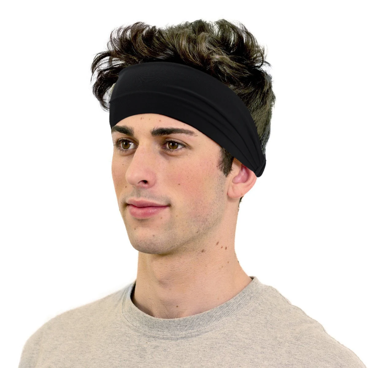 1/3 Stück Sport-Stirnbänder für Männer und Frauen, für Fitness, Yoga, Schweiß, Haarbänder, weiche, elastische Haarbänder, Stretch-Schweißbänder für den Outdoor-Sport – Detail 11