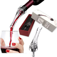 Wine Aerating Pourer Spout Decanter Magic Wine Decanter Wine Aerator Quick Aerating Pouring Tool Pump Portable Filter