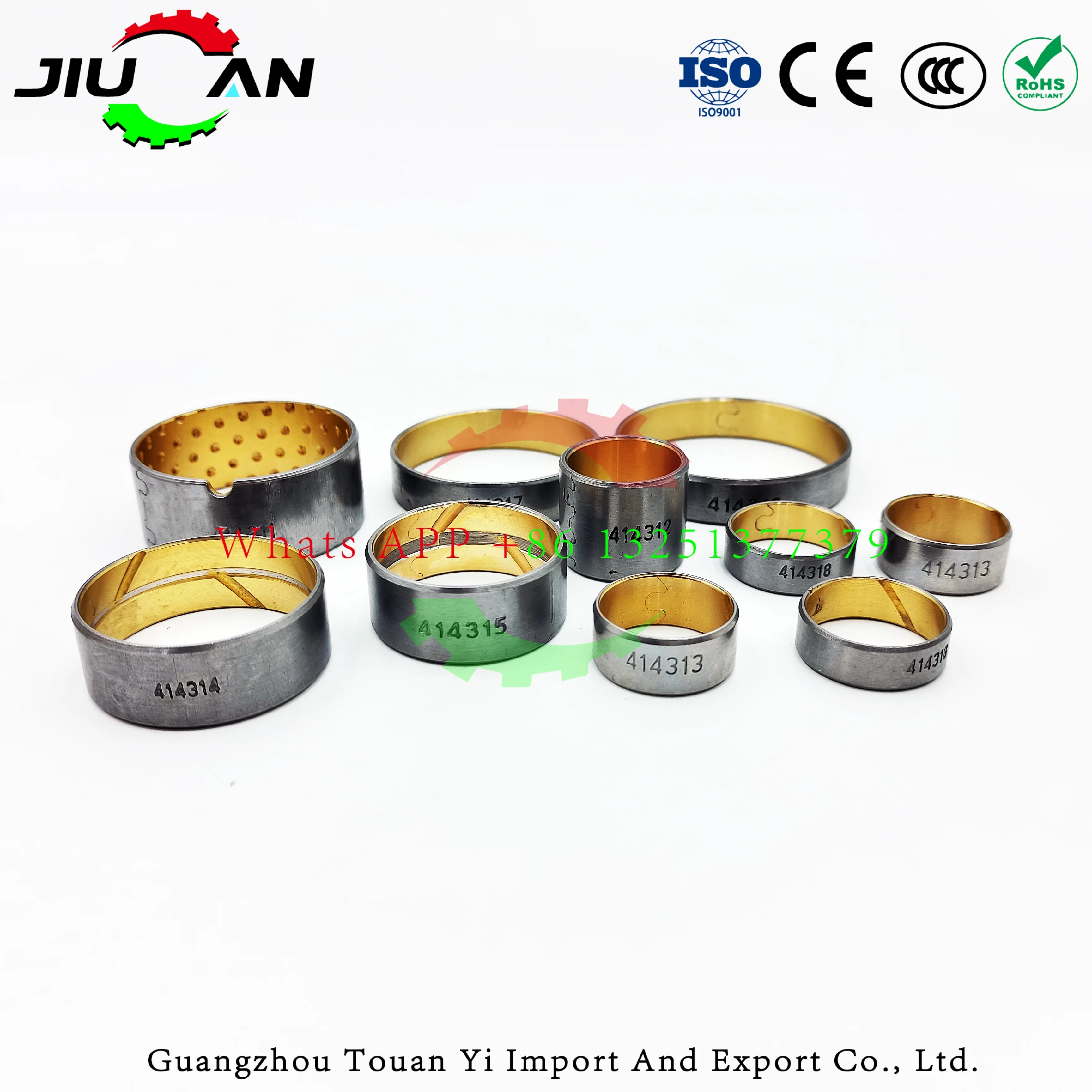 

Copper Sleeve Brass Ferrule Bushing 6F35 6T40E Transmission Repair Kit For Buick Ford