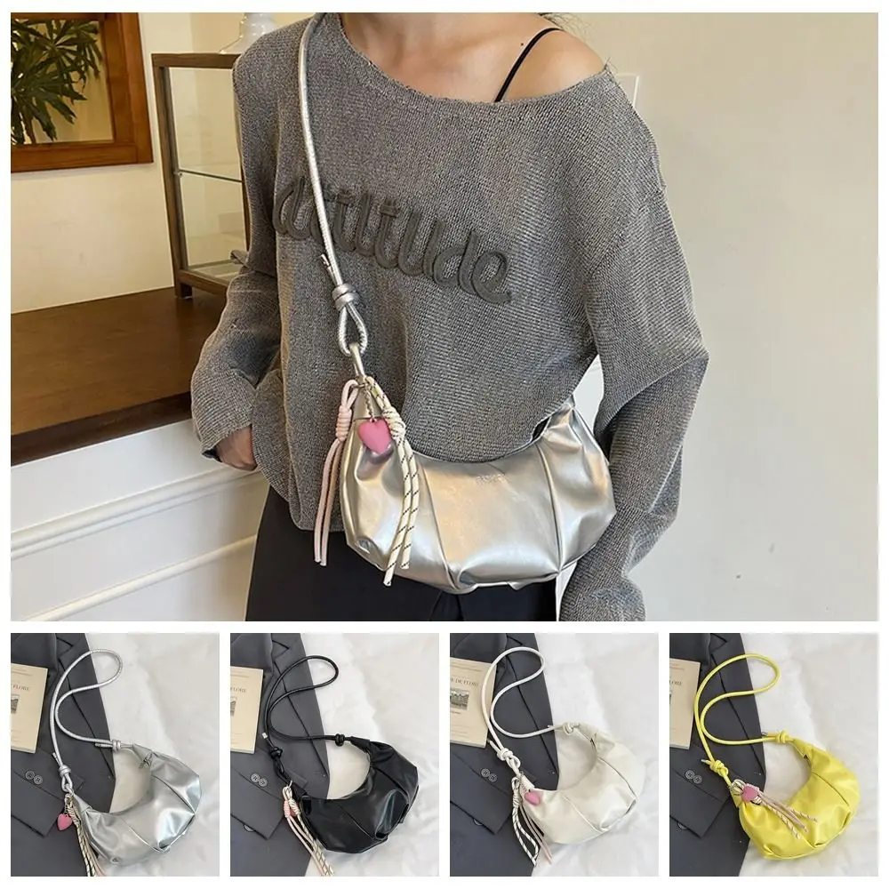 

Fashion Faux Leather Shoulder Bag With Chain PU Material Evening Bag Crossbody Purse Evening