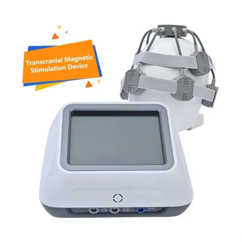 Best TMS RTMS Desktop ABS Material EU Plug Portable Head Body Foot Pain Relief Stroke Patients Home Use Medical 3-level Magnetic