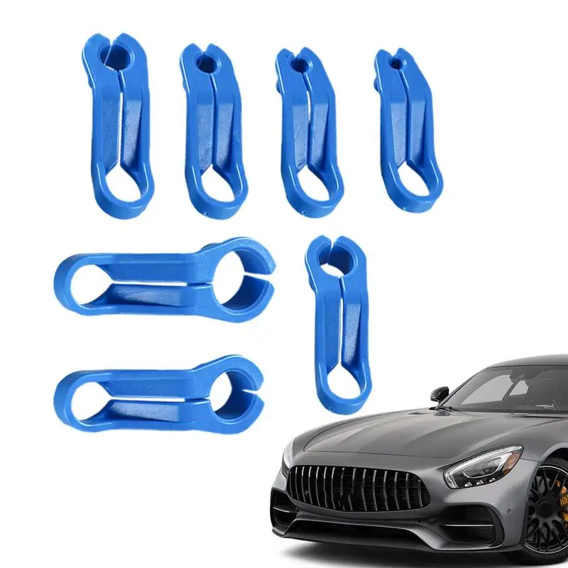 

7pcs Car Auto AC Line Disconnect Tool Fuel Line Disconnect Fuel Line Angled Disconnect Tool Set Fuel Line Removal Tools