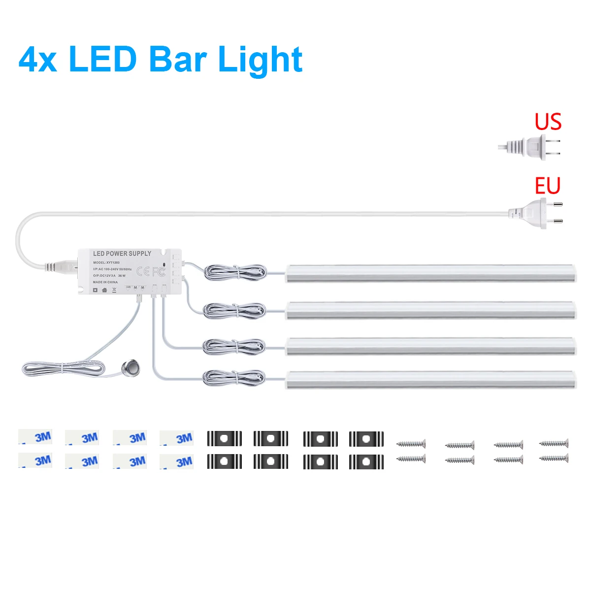 4Pcs LED Light