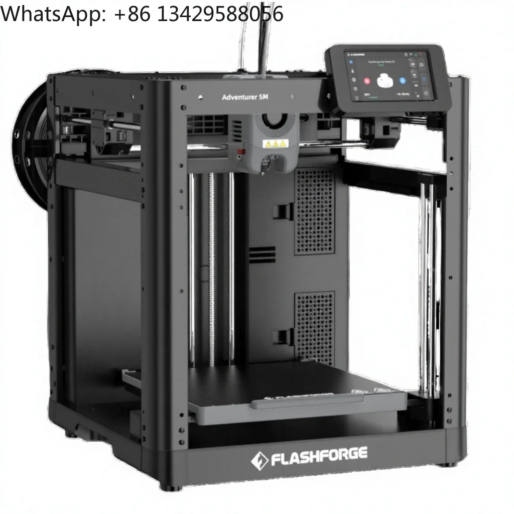 Flashforge AD5M Industrial 3D Printer-Dual Extruder Auto Leveling High Speed PLA Printing USB Connectivity New 1 Year Warranty
