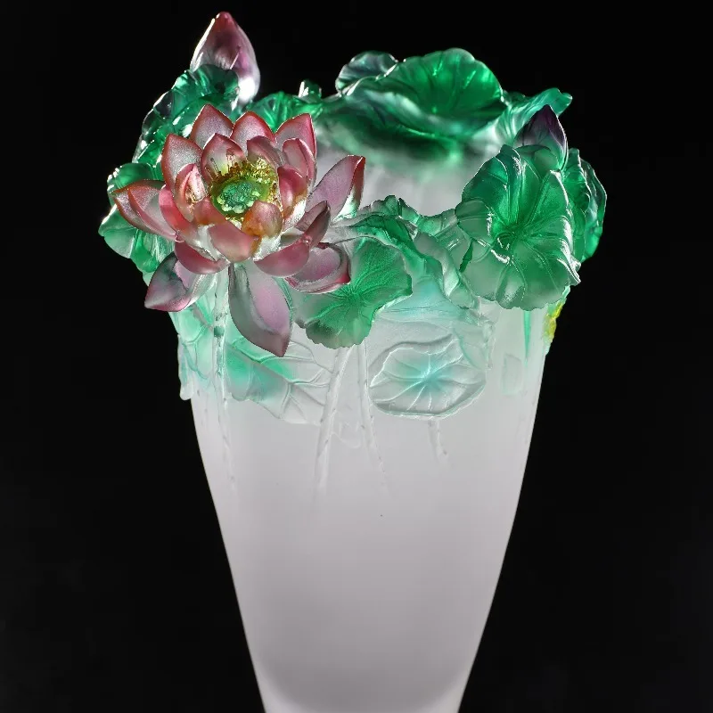Glazed vibrant enamel, high-quality art palace decoration