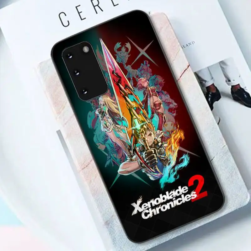 FHNBLJ Xenoblade Chronicles 2 Game Phone Case for Samsung S10 21 20 9 8 plus lite S20 UlTRA 7edge